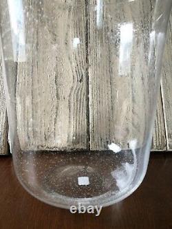 Partylite Seville Replacement Large Glass 3-Wick Candle Holder Hurricane Rare