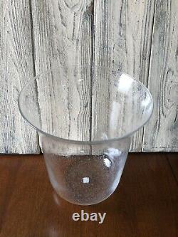 Partylite Seville Replacement Large Glass 3-Wick Candle Holder Hurricane Rare