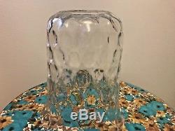 Partylite Thumbprint Replacement Glass Seville Hurricane Candle Holder 3 Wick