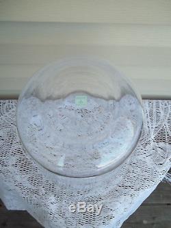 Partylite Verona Newport 3-Wick Candle Holder Hurricane Replacement Glass Only