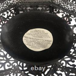 Pier 1 Large 24 Hanging Lantern Moroccan Filigree Jeweled Candle Holder Pendant
