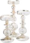 Pillar Candle Holders Unique Mercury Bubble