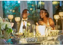Pillar Crystal Candle Holders