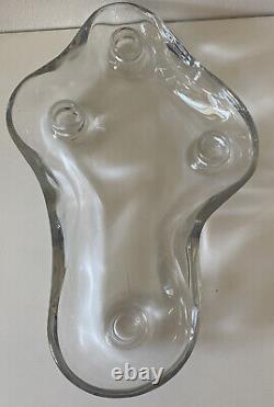 Pipsan Swanson Saarienen 1948 Glass Flower Floater Candleholder US Glass Co