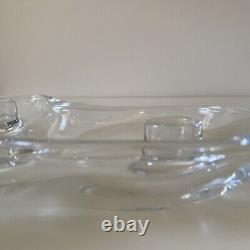 Pipsan Swanson Saarienen 1948 Glass Flower Floater Candleholder US Glass Co