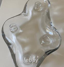 Pipsan Swanson Saarienen 1948 Glass Flower Floater Candleholder US Glass Co