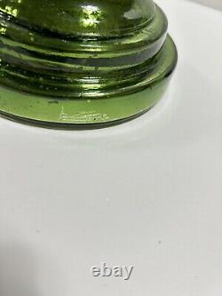 Pottery Barn Everett Green Mercury Glass Pillar Candle Holders S/2 New in Box