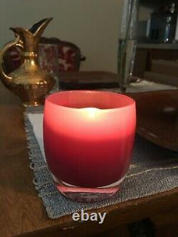 RARE Discontinued glassybaby Evelyn Votive Candle Holder