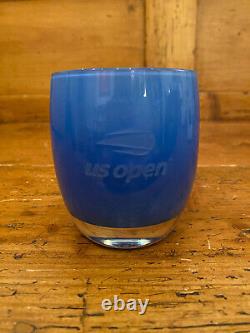 RARE Glassybaby US Open Tennis Logo, One of a Kindness, Determined