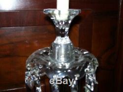 RARE Heisey 19 crystal candelabra