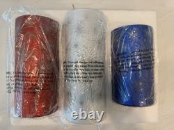 RARE Valerie Parr Hill Set 3 Fireworks Hurricanes LED Multi Color QVC