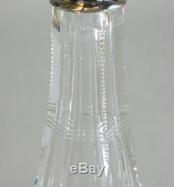 Rare Antique Victorian Anerican Brilliant Cut Glass Candelabra c. 1890 Silver