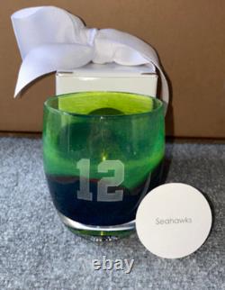 Rare GLASSYBABY Keep the Light Seahawks Super Bowl LX Glassybaby