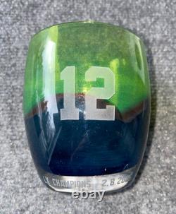 Rare GLASSYBABY Keep the Light Seahawks Super Bowl LX Glassybaby