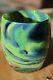 Rare Glassybaby Seahawks'thrive' Handblown Candle Holder Without Triskelion