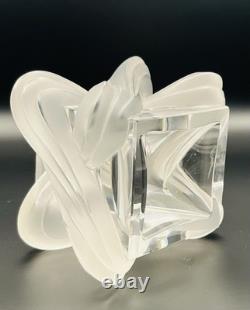 Rare Lalique Lucca Candle Holder Rare Lalique Lucca Candle Holder