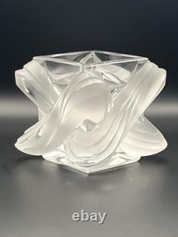 Rare Lalique Lucca Votive Candle Holder
