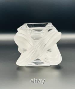 Rare Lalique Lucca Votive Candle Holder