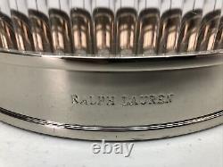 Rare Ralph Lauren Hurricane Pillar Candle Holder 15x9 80 Glass Rods