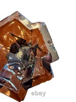 Rare Ruba Rombic Dark Brown Candlesticks WOW