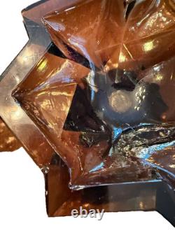 Rare Ruba Rombic Dark Brown Candlesticks WOW