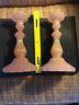 Rare, Vintage Pair Pink Opaline Milk Glass Candle Holders French