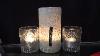 Rawlight Candle Holders And Vintage Glass Votives
