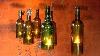 Recycled Wine Bottles Made Into A Hurricane Candle Holder Diy Video Crafts Decorating Ideas