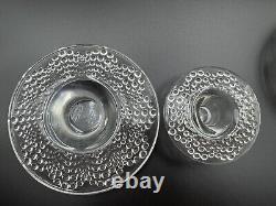 Rene Lalique Saint Gall Jardiniere Centerpiece with Pair of Candle Holders 1934