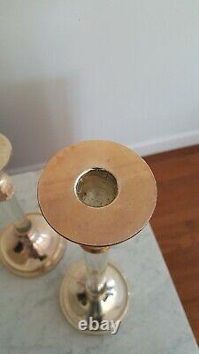 Restoration Hardware Taper Candle Holder Pair -NLA, Retired Line