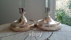 Restoration Hardware Taper Candle Holder Pair -NLA, Retired Line