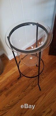 Retired & Rare Partylite Seville Candle Stand With Glass Insert