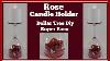 Rose Candle Holder Dollar Tree Diy Super Easy