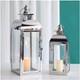 Rustic Stainless Steel Candle Holders