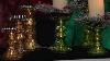 S 3 Illuminated Mercury Glass Candle Holder Pedestals By Valerie On Qvc
