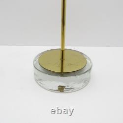 Scandinavian Candle Holder By Gunnar Ander For Ystad Metall Brass&Glass set of 2