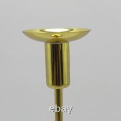 Scandinavian Candle Holder By Gunnar Ander For Ystad Metall Brass&Glass set of 2