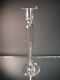Scarce Pairpoint Company Glass 16 Ht Art Nouveau Crystal Clear Candlestick 1910
