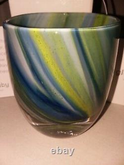 Seattle Seahawks Glassybaby Hawks Nest Votive Candle Holder 2018 Retired NIB