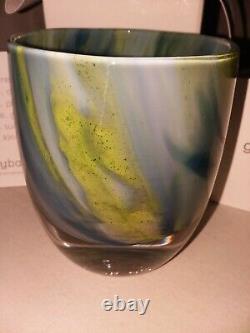 Seattle Seahawks Glassybaby Hawks Nest Votive Candle Holder 2018 Retired NIB