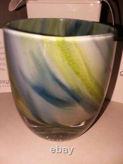 Seattle Seahawks Glassybaby Hawks Nest Votive Candle Holder 2018 Retired NIB