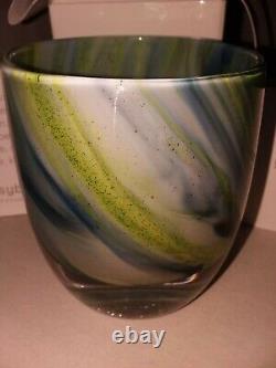 Seattle Seahawks Glassybaby Hawks Nest Votive Candle Holder 2018 Retired NIB