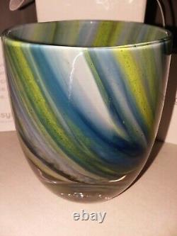 Seattle Seahawks Glassybaby Hawks Nest Votive Candle Holder 2018 Retired NIB