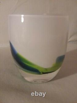 Seattle Seahawks Hawkfetti Glassybaby Votive Candle Holder Retired PreTriskelion