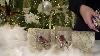 Set Of 2 Cardinal Frosted Glass Candle Holders