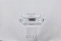 Set Of 2 Waterford Crystal 5-3/8 Inch Metropolitan Candle Pillars