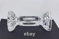 Set Of 2 Waterford Crystal Bethany Pillars Candleholders Made In Ireland Mint