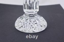 Set Of 2 Waterford Crystal Bethany Pillars Candleholders Made In Ireland Mint