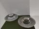 Set Of 3 Orrefors Crystal Glass Votive Candle Holders 5.5×2/ C7