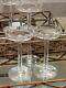 Set Of 3 Vintage Orrefors Clear Glass Pillar Candle Holders Made In Sweden